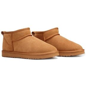 NEW Genuine Suede Short Winter Boots Ugg Style